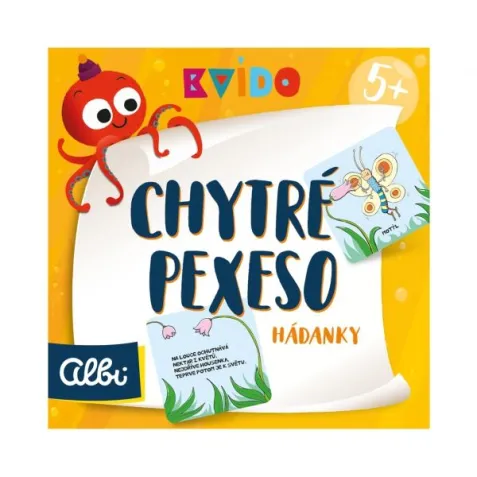 Kvído chytré pexeso - Hádanky