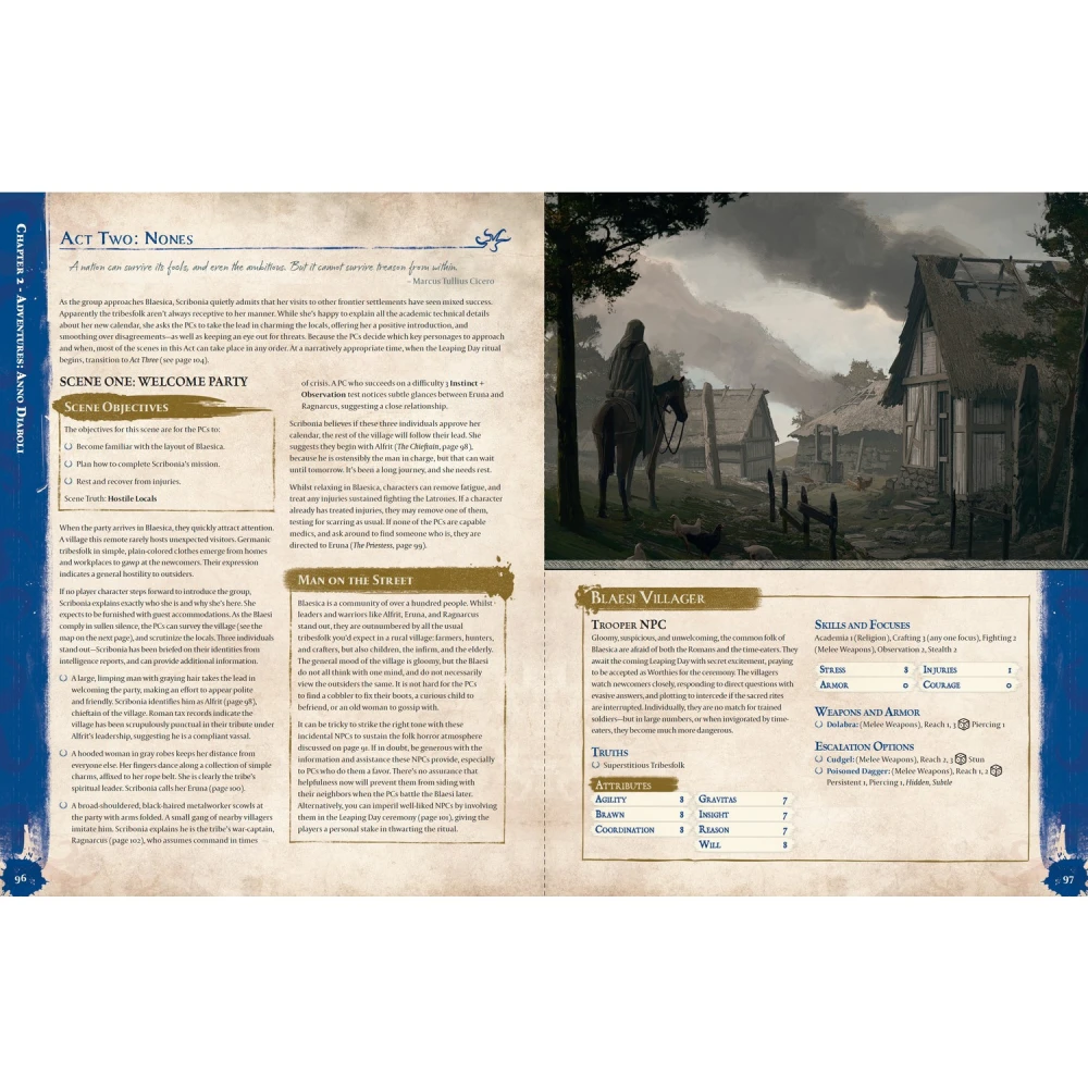 Cohors Cthulhu RPG: Germania Adventure Book