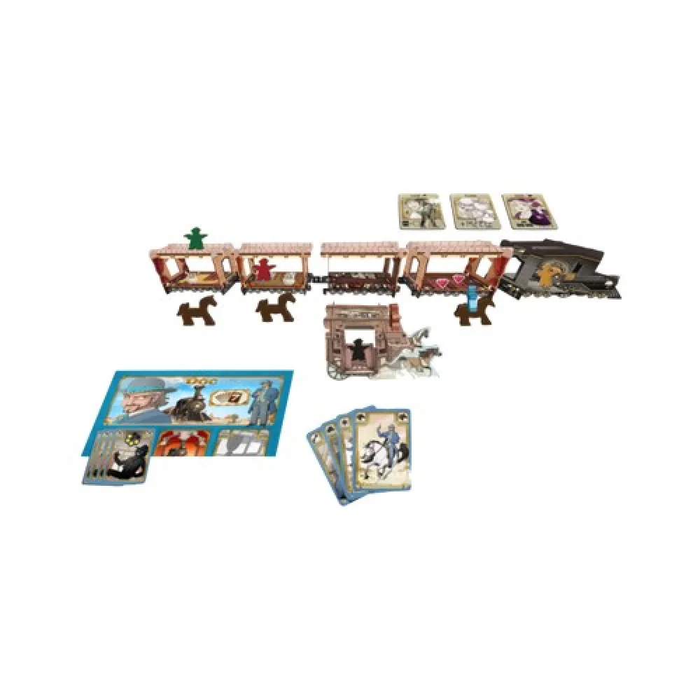Colt Express - Horses and Stagecoach