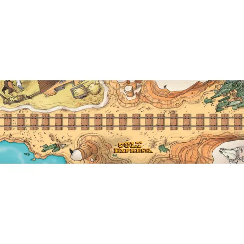 Colt Express - hrací podložka
