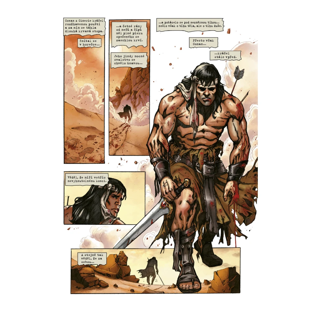 Conan 21: Dlouhá krvavá stopa