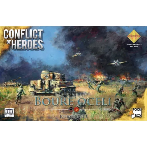 Conflict of Heroes: Bouře oceli - poškozený obal