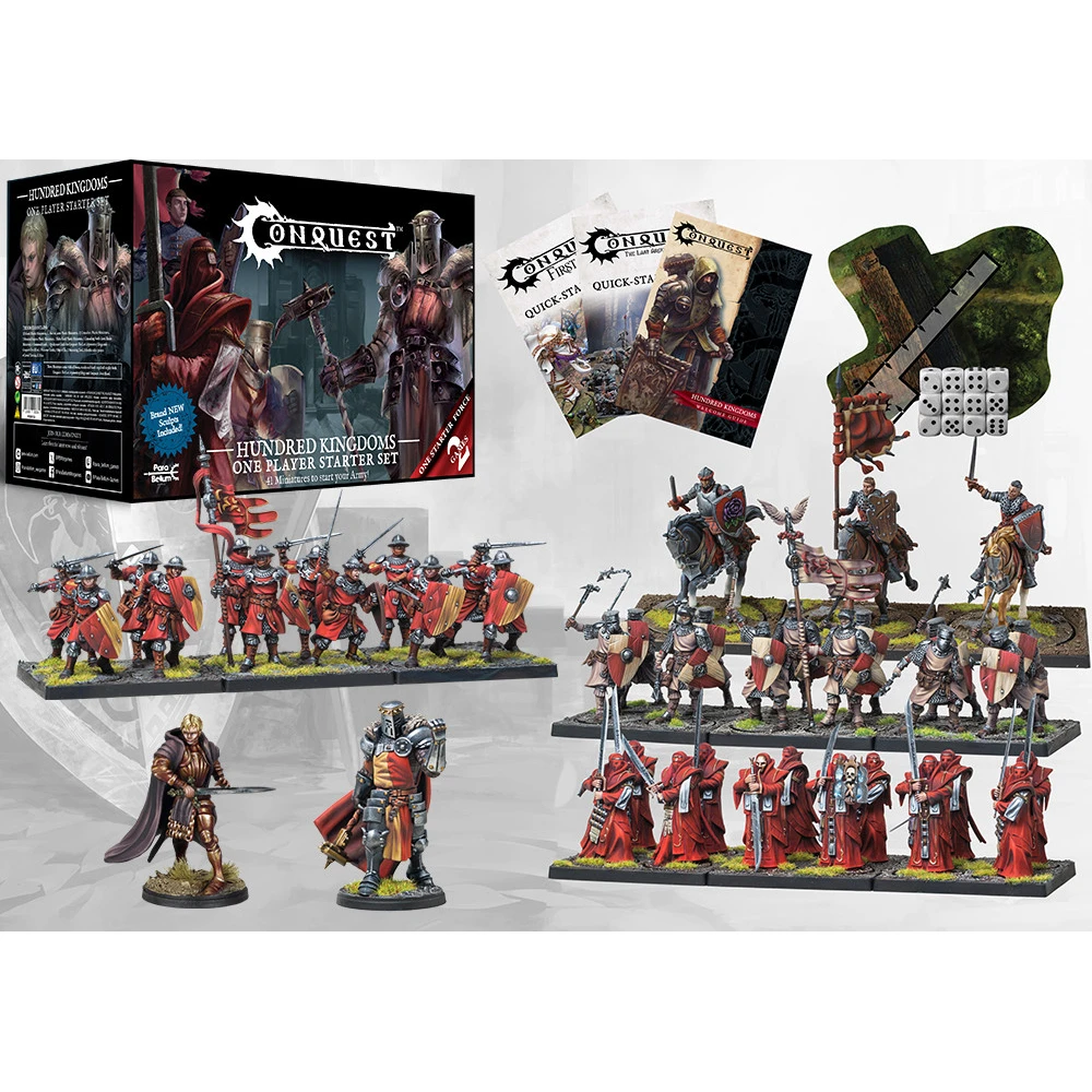 Conquest: Hundred Kingdoms - Supercharged 1 Player Starter Set