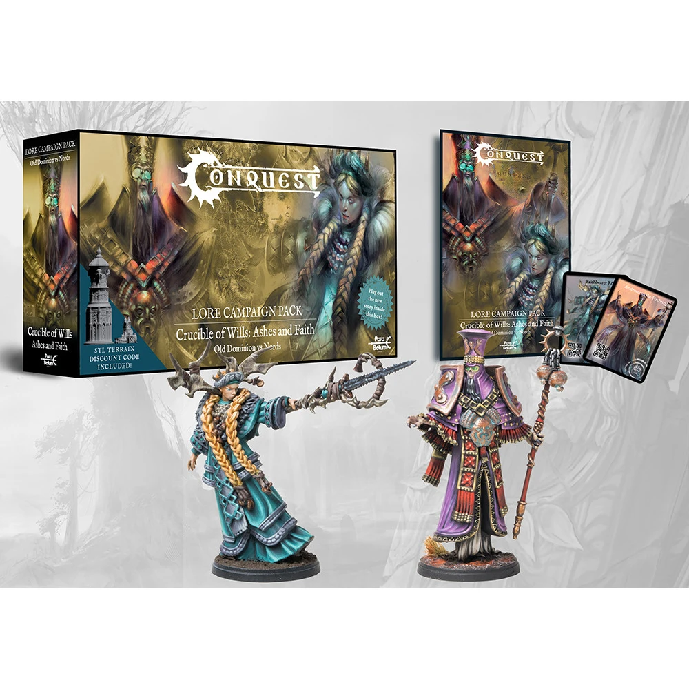 Conquest: Lore Campaign Pack - Crucible of Wills: Ashes and Faith