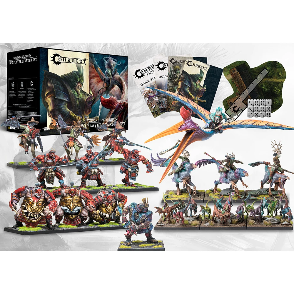 Conquest: Yoroni vs W’adrhŭn - Two player Starter Set