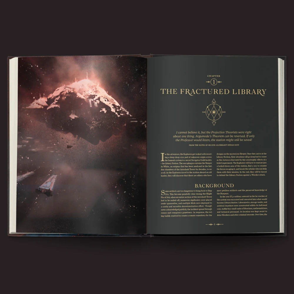 Coriolis: The Great Dark - The Fractured Library & Other Tales From the Lost Horizon