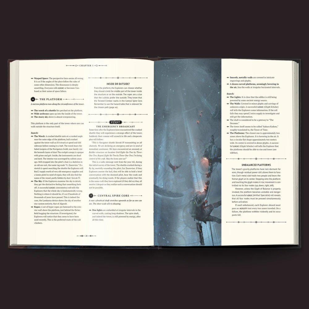 Coriolis: The Great Dark - The Fractured Library & Other Tales From the Lost Horizon