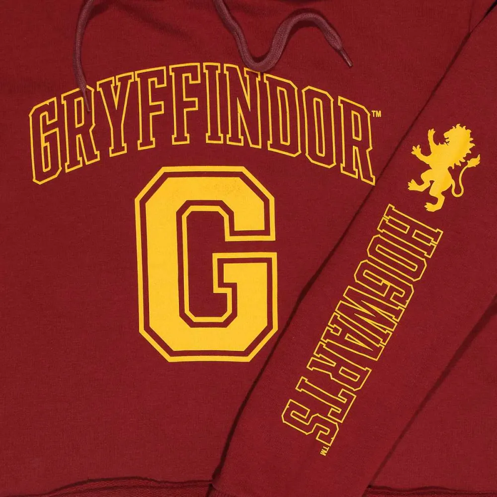Harry Potter Crop-Hoodie - Gryffindor