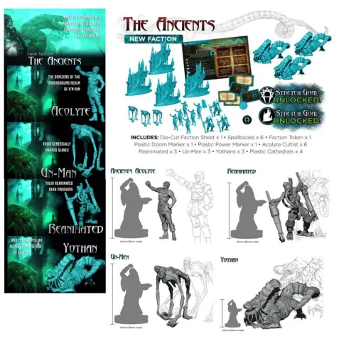 Cthulhu Wars (Second Edition): The Ancients Faction