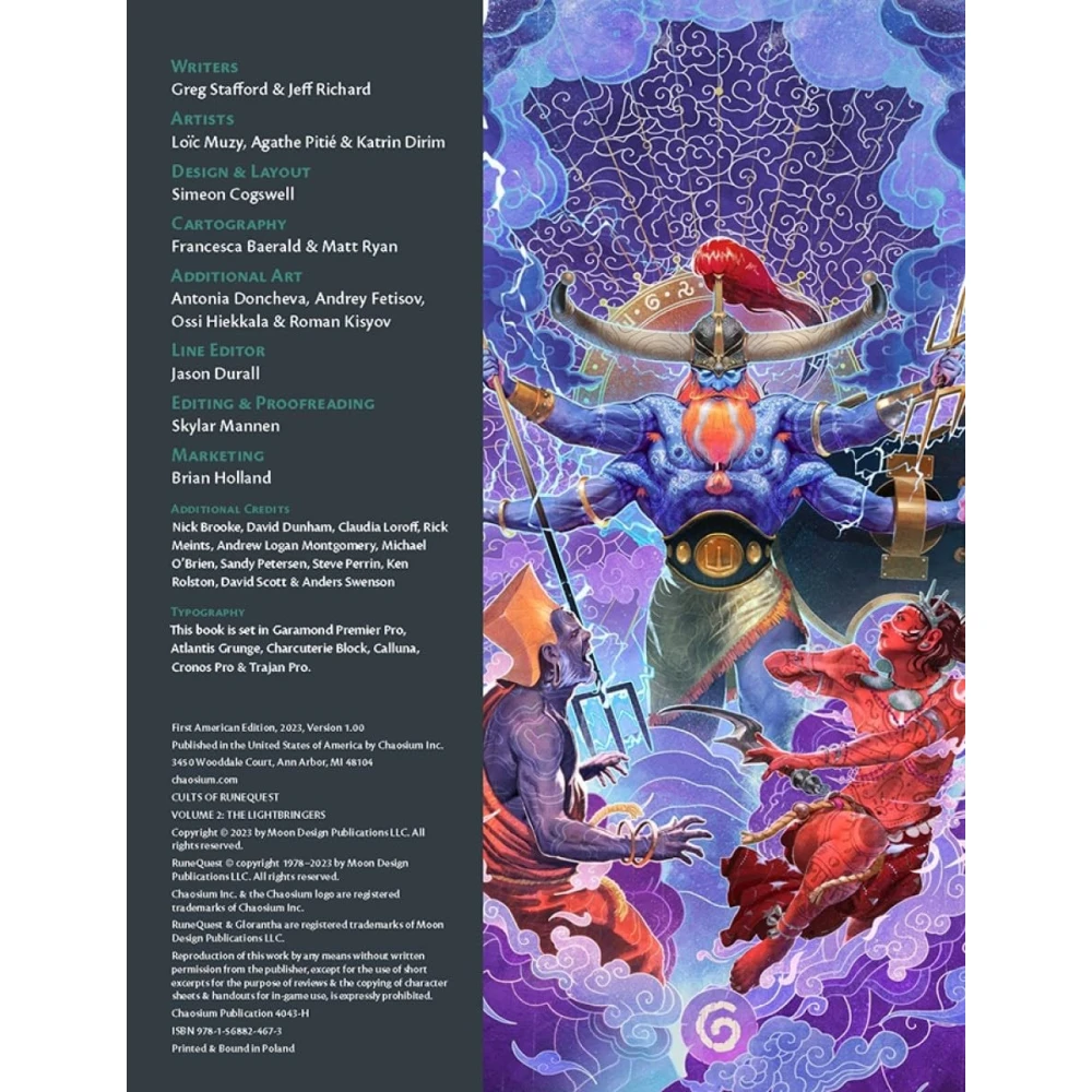 Cults of RuneQuest: The Lightbringers