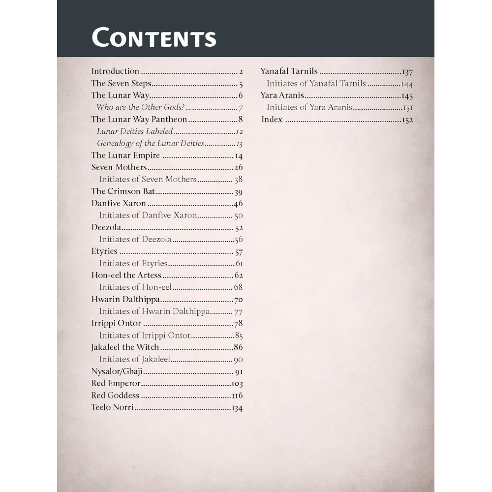 Cults of RuneQuest: The Lunar Way
