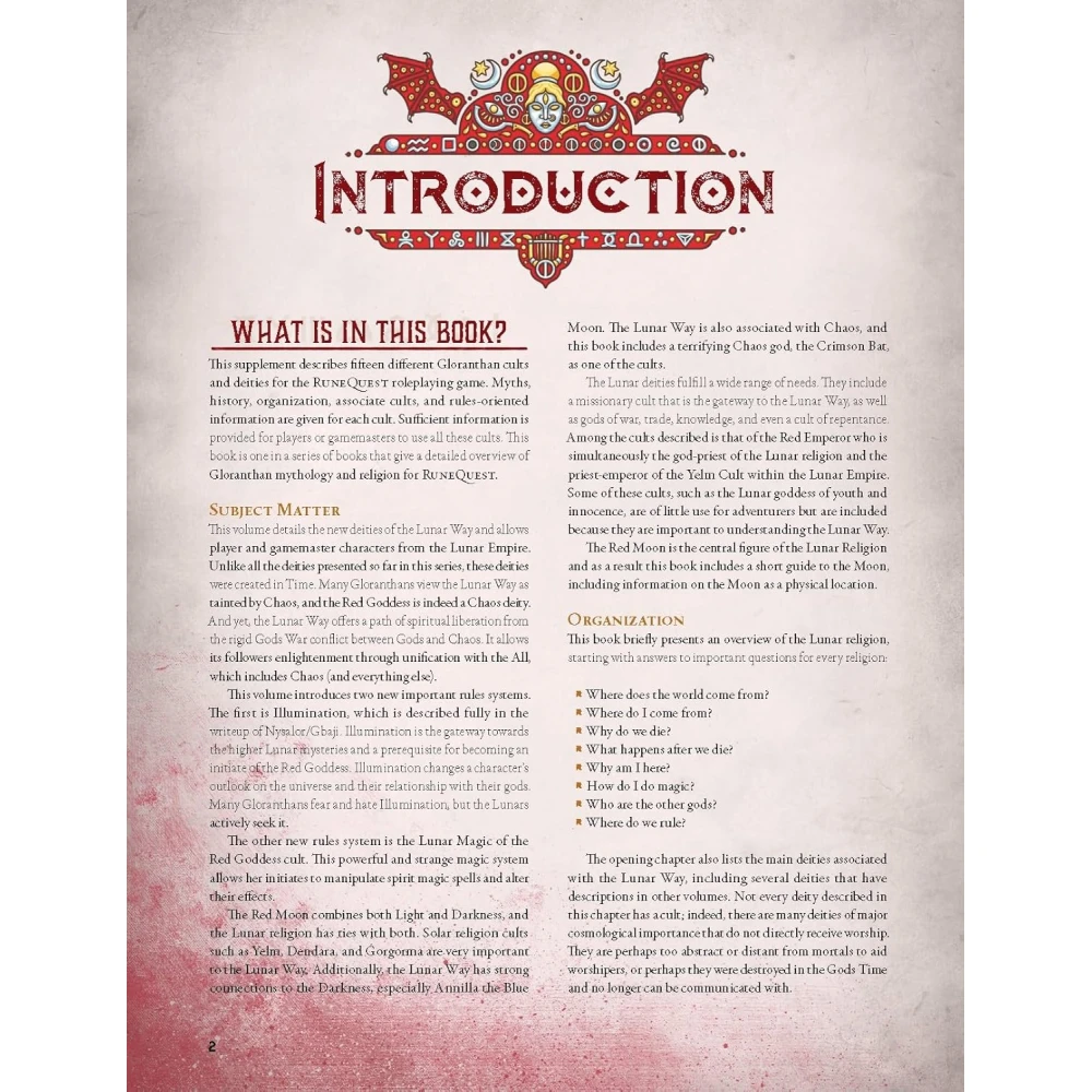 Cults of RuneQuest: The Lunar Way