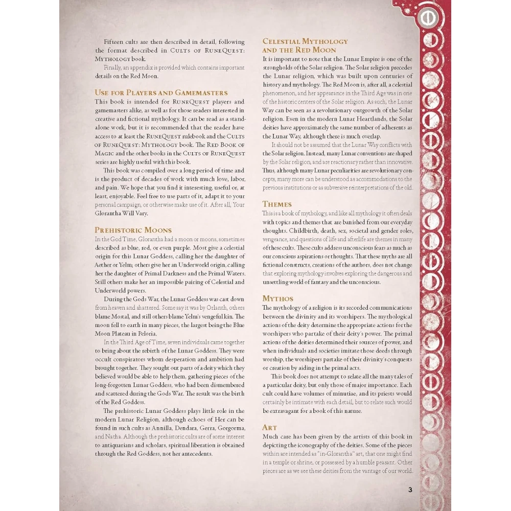 Cults of RuneQuest: The Lunar Way