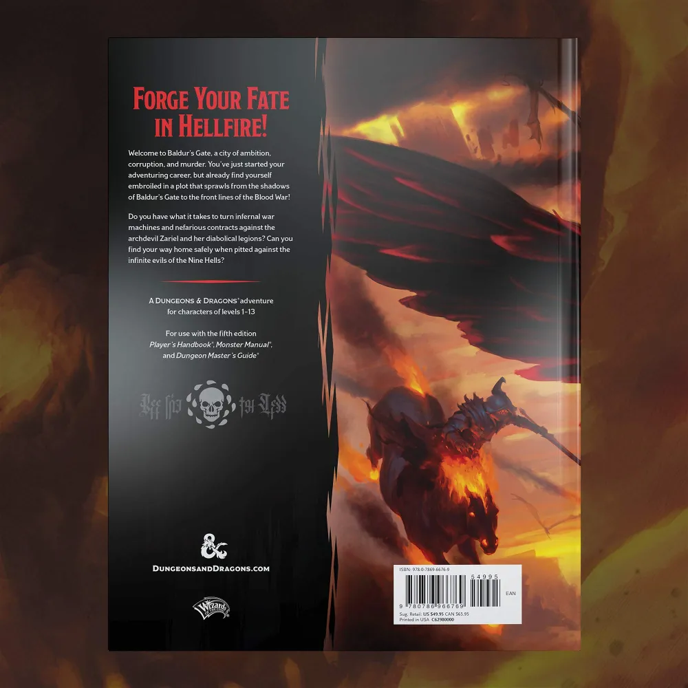 D&D Baldur's Gate: Descent into Avernus Adventure Book