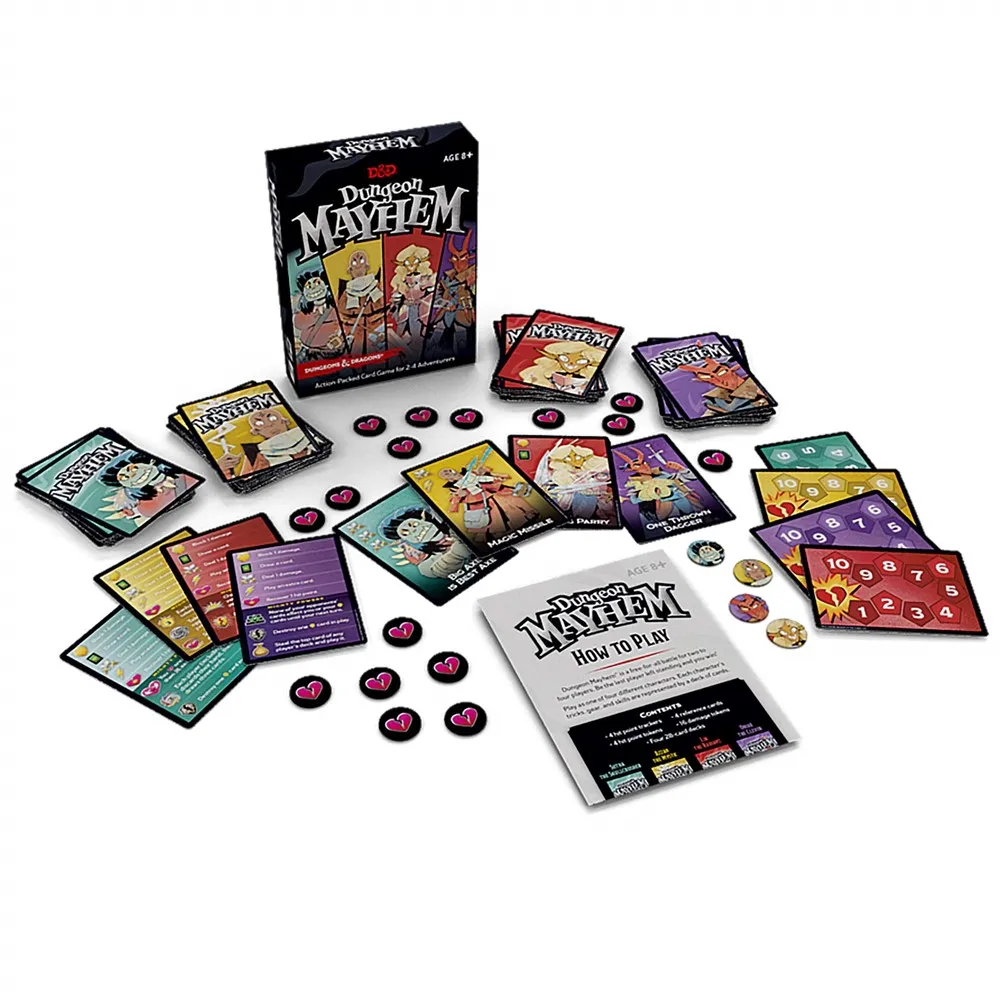 D&D Dungeon Mayhem Card Game