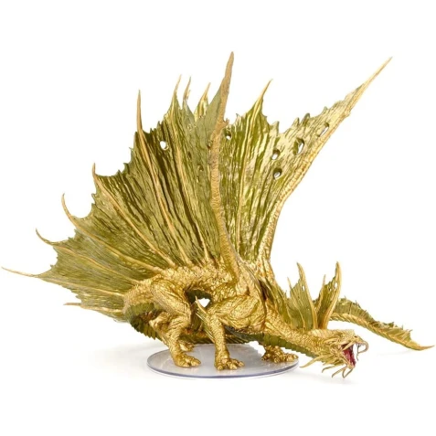 D&D Miniatures: Adult Gold Dragon Premium Figure