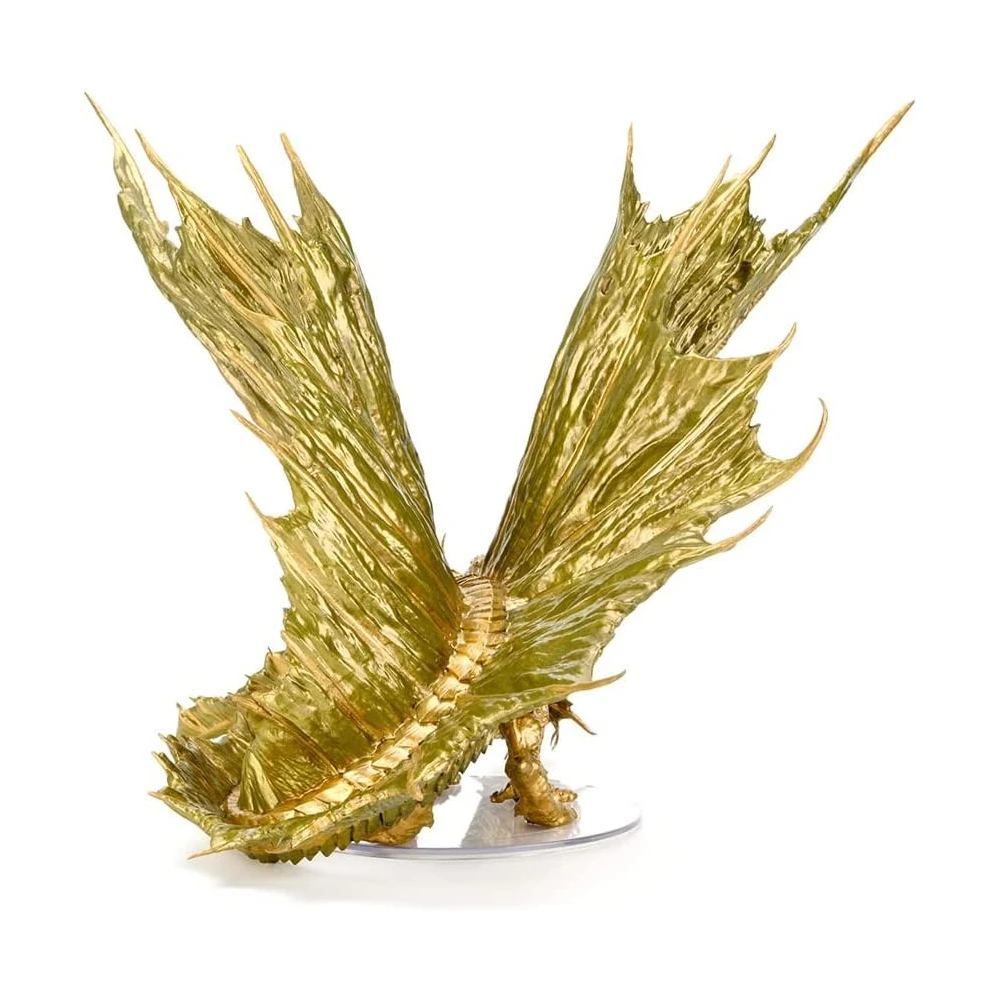 D&D Miniatures: Adult Gold Dragon Premium Figure