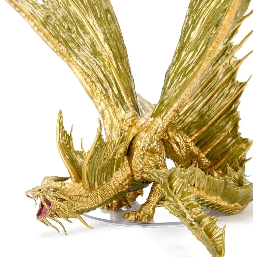 D&D Miniatures: Adult Gold Dragon Premium Figure