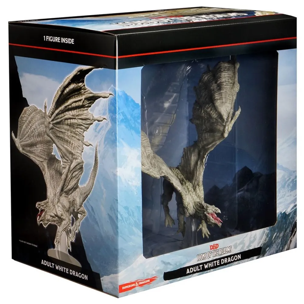 D&D Miniatures: Icons of the Realms - Adult White Dragon Premium