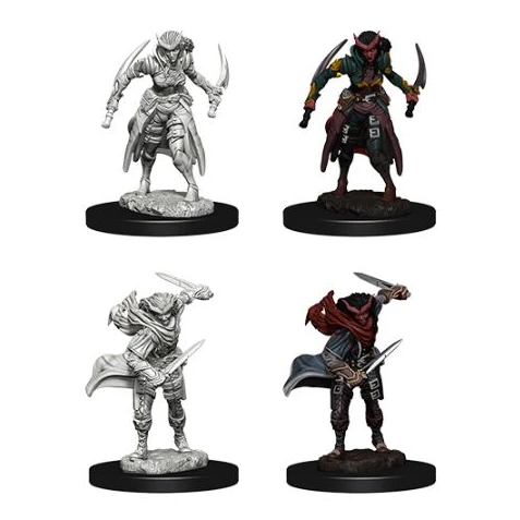 D&D Nolzur’s Marvelous Miniatures: Tiefling Female Rogue