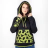 Damen-Kapuzenpullover Skamandra, schwarz