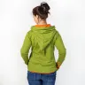 Damen-Kapuzenpullover Skamandra, grün