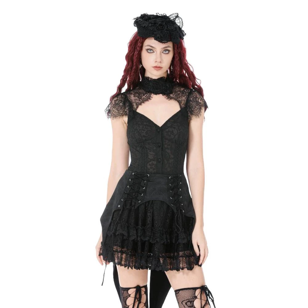 Women's Gothic Lace Top