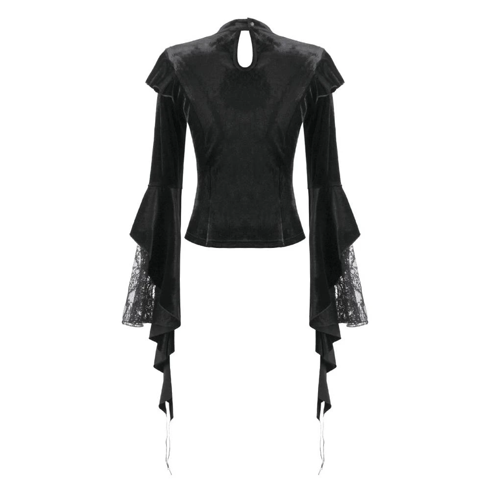 Women's Gothic Velvet T-shirt