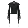 Women's Gothic Velvet T-shirt