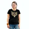 Damen-T-Shirt Schule der Katze