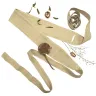 Women's linen belt - sand