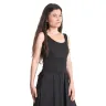Women's slim corset - black