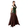 Women's bodice - green