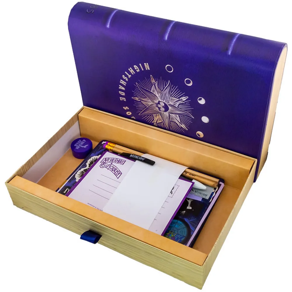 Schreibset als Geschenk – Wednesday