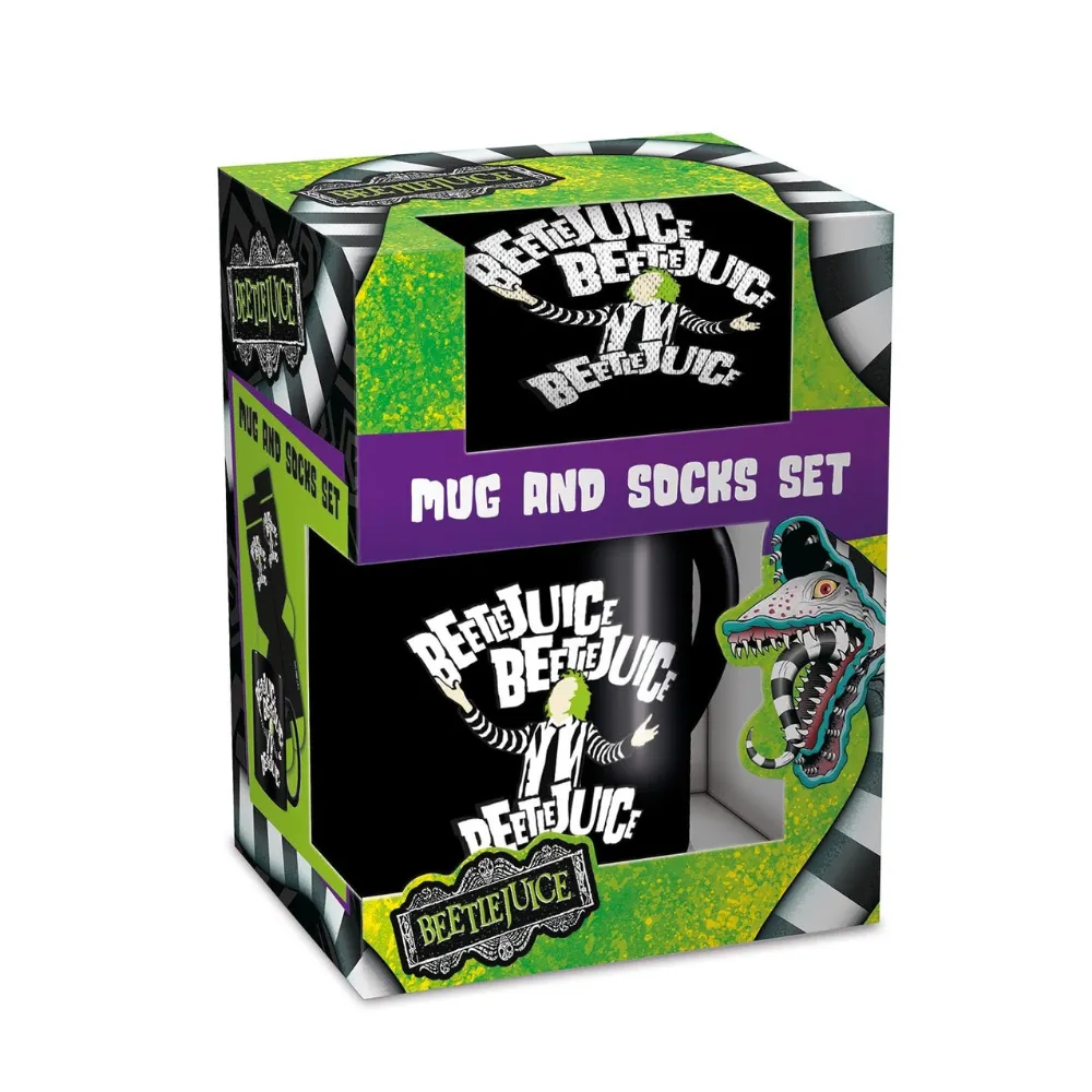 Beetlejuice Gift Set - Mug and Socks