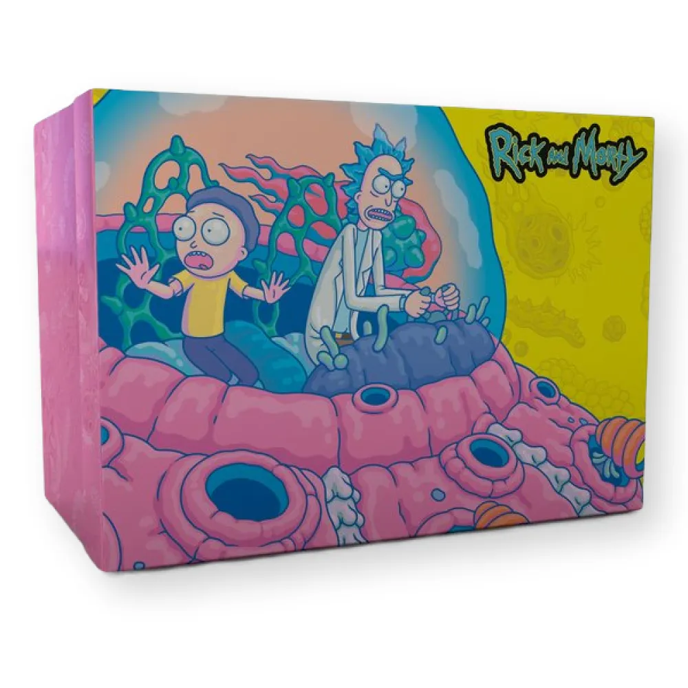 Rick and Morty Geschenkset, leuchtet im Dunkeln