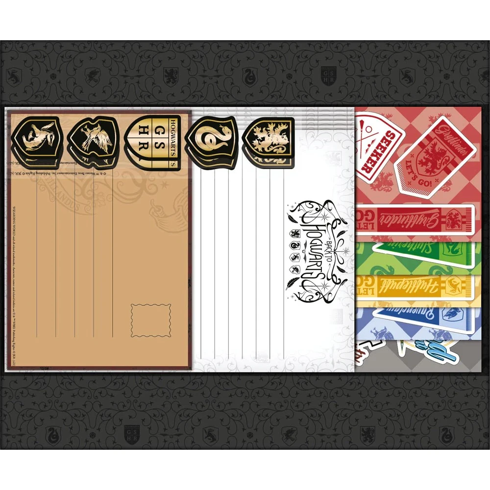 Harry Potter Geschenkset - Colorful Crest, 11 Teile