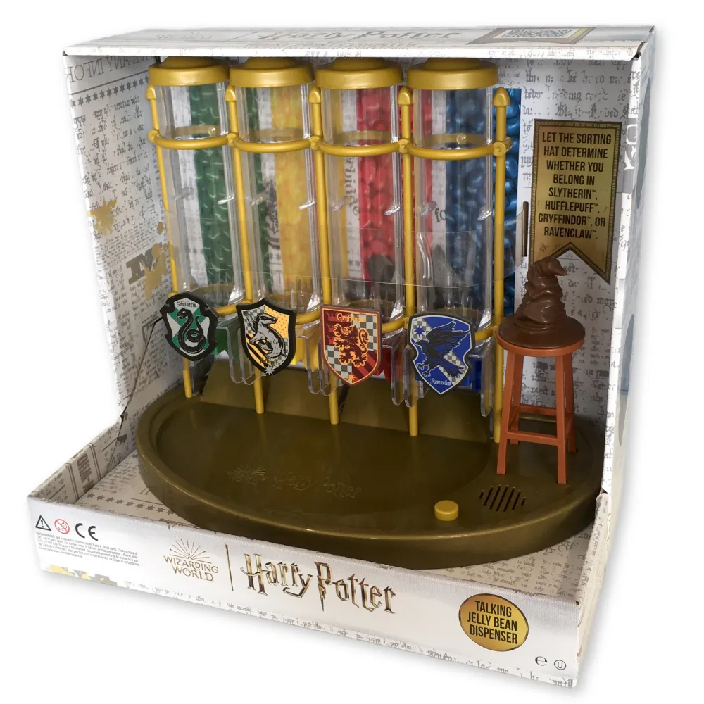 Hovoriaci dávkovač na Bertíkove fazuľky Harry Potter