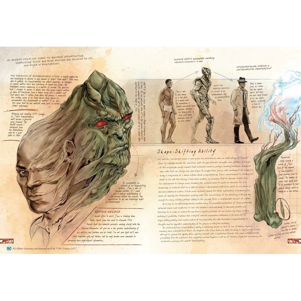 DC Comics : Anatomy of a Metahuman