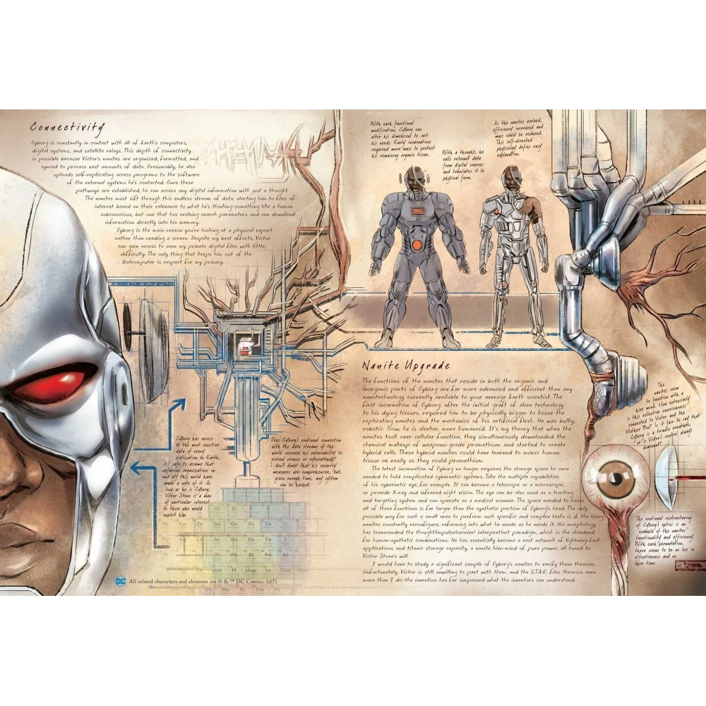 DC Comics : Anatomy of a Metahuman