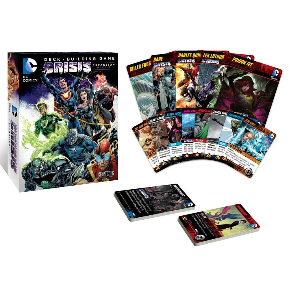 DC Comics Deck-Building Game: Crisis Expansion (Pack 3)