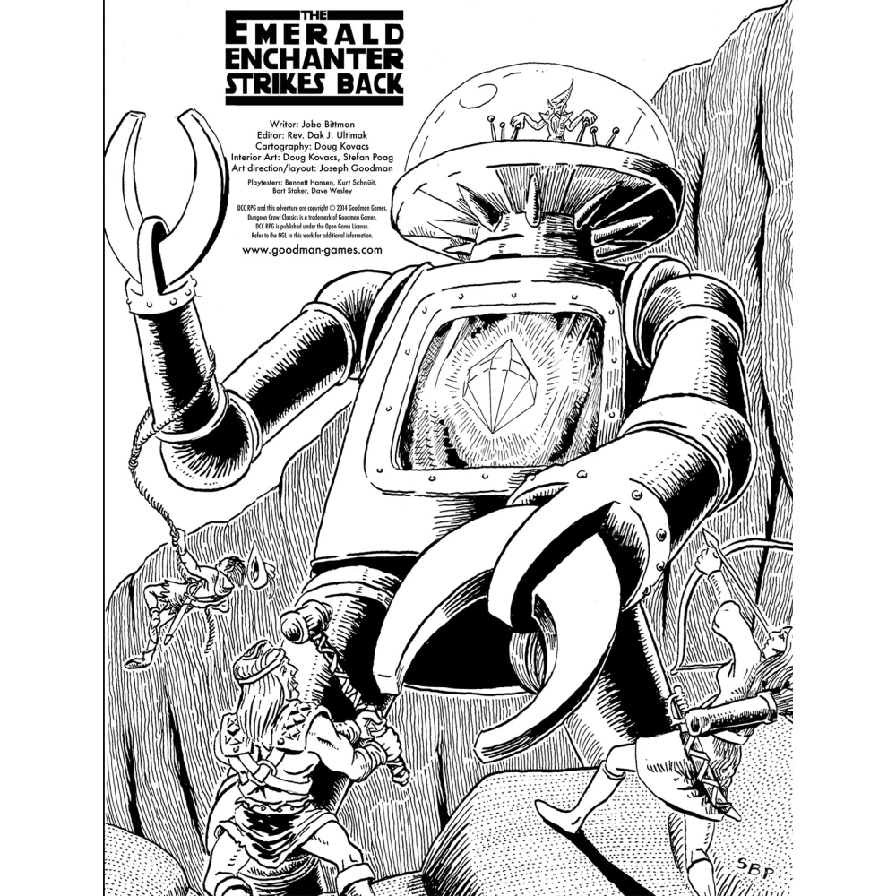DCC: The Emerald Enchanter (Lvl 2 Adventure)