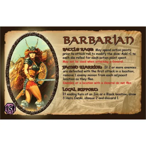 Defenders of the Realm: The Barbarian