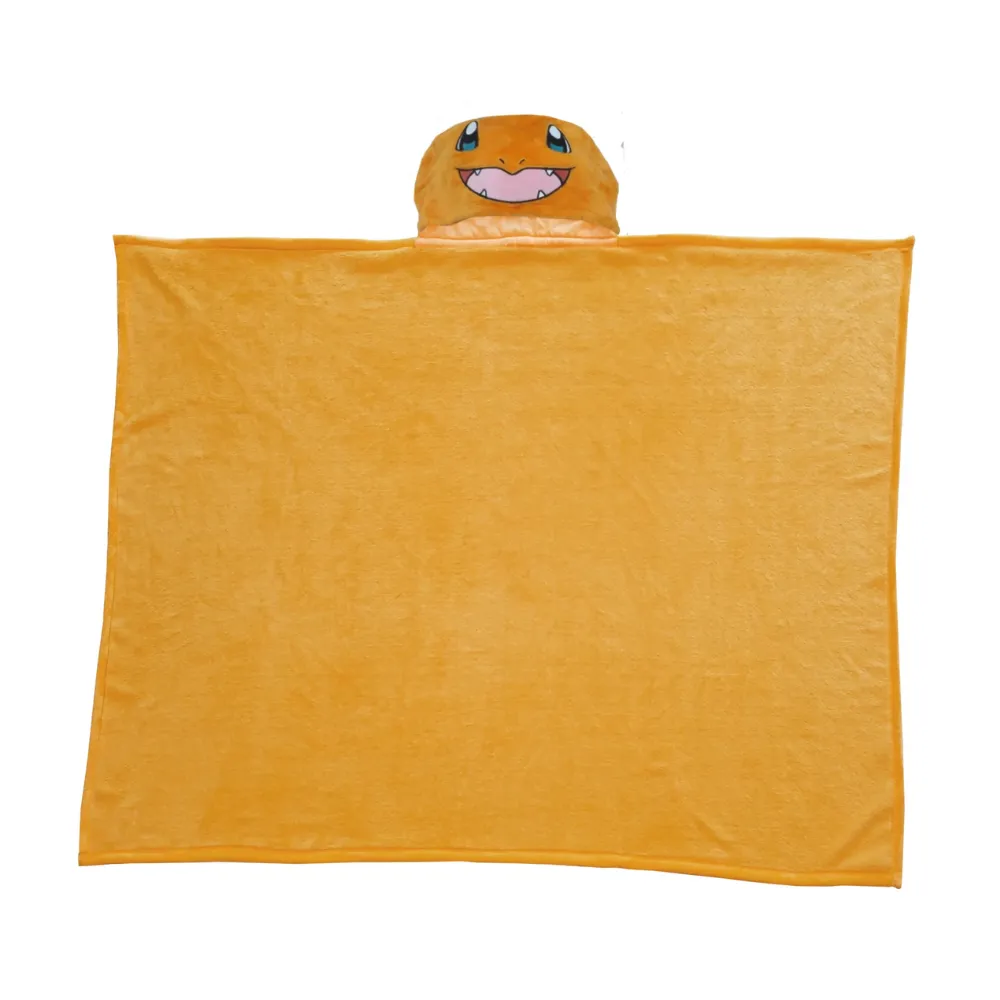 Pokémon Hooded Blanket - Charmander