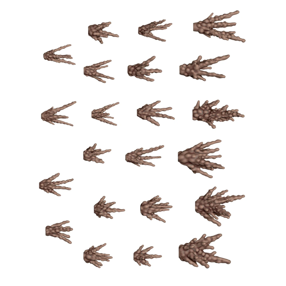 Dekorácia AK Interactive - Bullet Impact FX (43 ks)