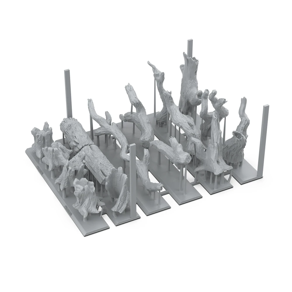 AK Interactive Dekoration – Toter Baum (17 Stk.)