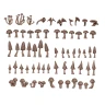 Dekorácia AK Interactive - Forest Mushrooms (62 ks)
