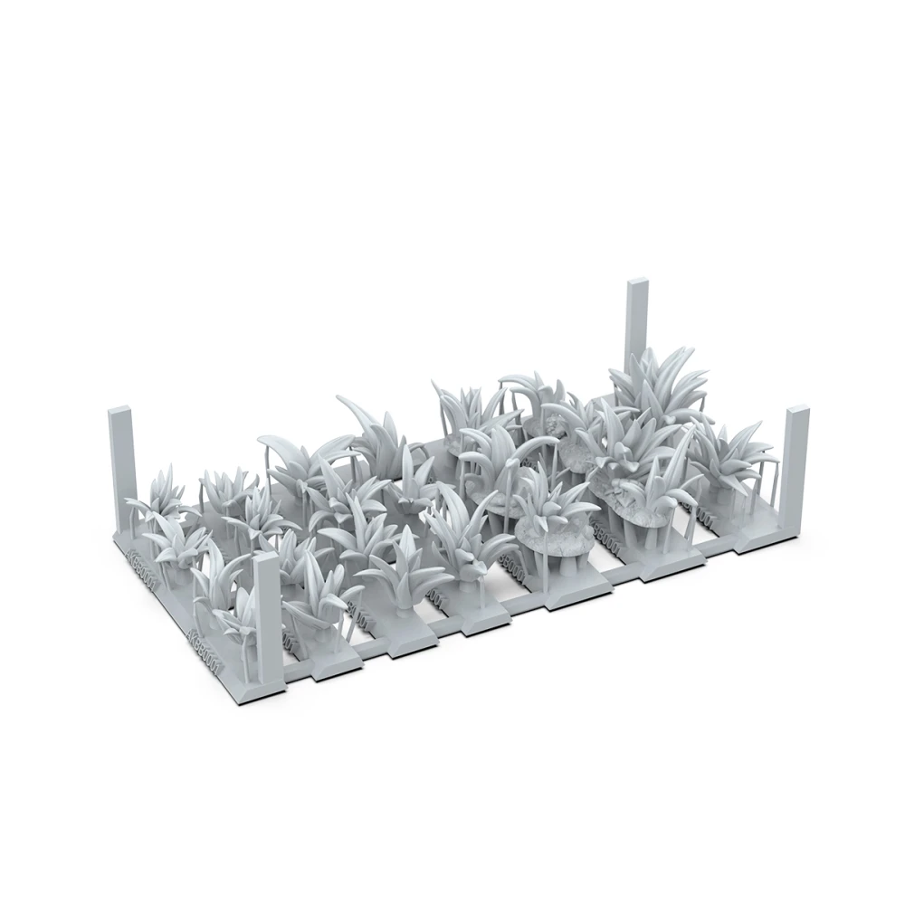 Dekorácia AK Interactive - Grass Tufts (22 ks)