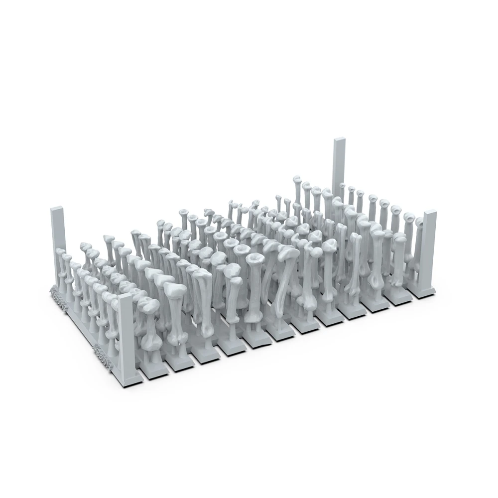 AK Interactive Decoration - Human Bones (120 pcs)