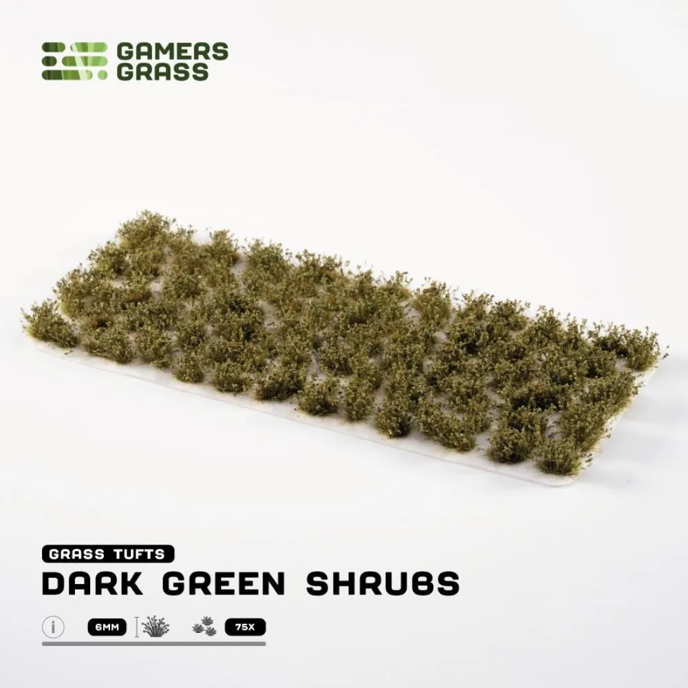 GamersGrass Decoration - Dark Green Shrubs